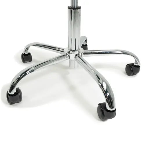 Earthlite Beige Pneumatic Stool with Back