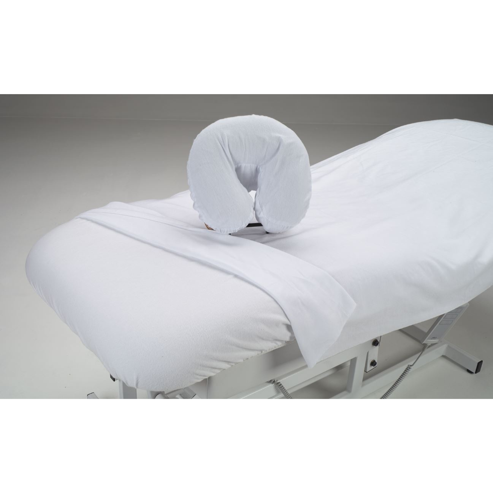 Flannel Flat Sheet, White