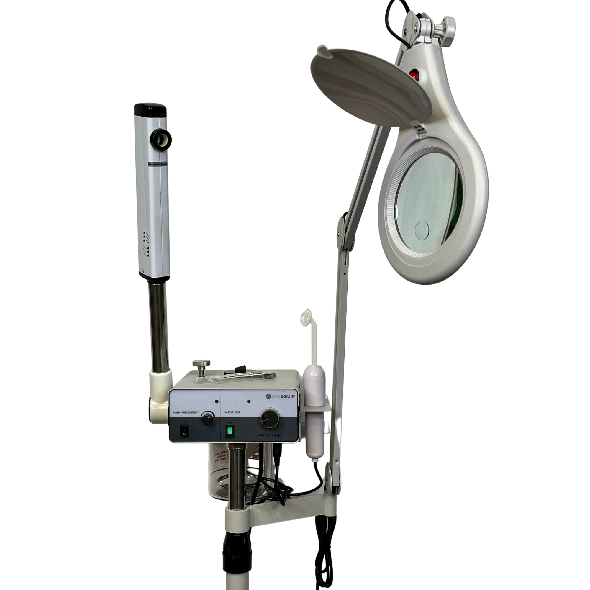 3-in-1 Steamer, Mag Lamp, & High Frequency